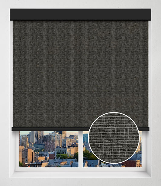 ALBA - HEATHERED BLACK