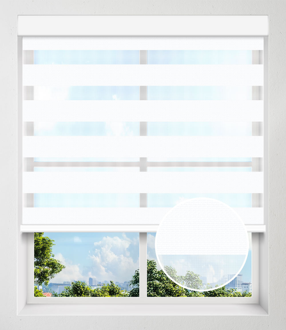 SOMA WIDE SHEER - ICE WHITE
