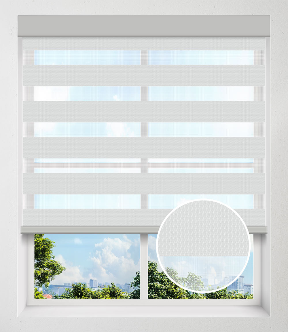 SOMA WIDE SHEER - LIGHT GREY