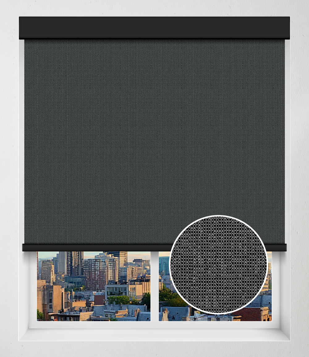 VELLORE BLACKOUT - CHARCOAL GREY