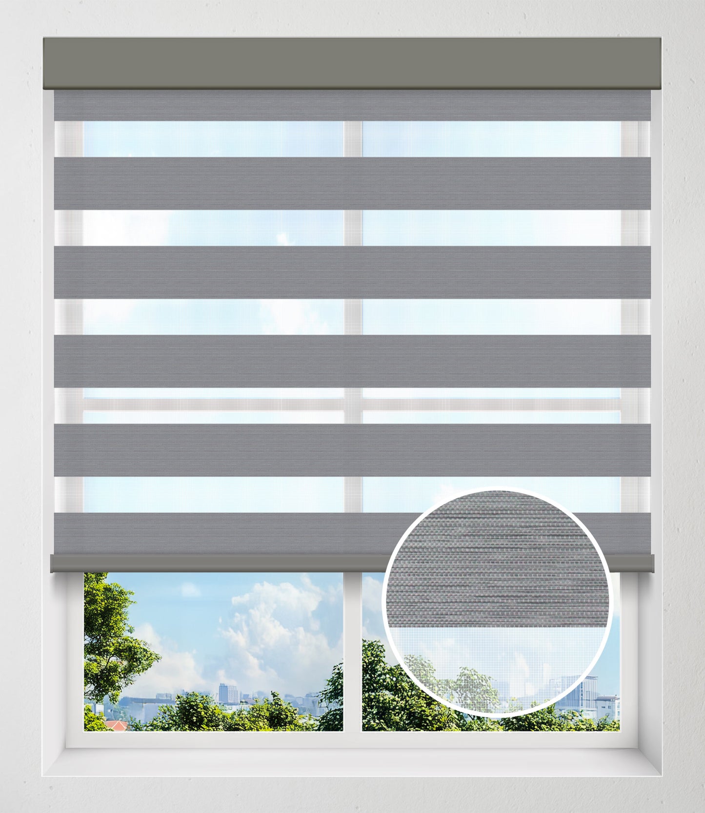 ALTURA WIDE SHEER - GREY