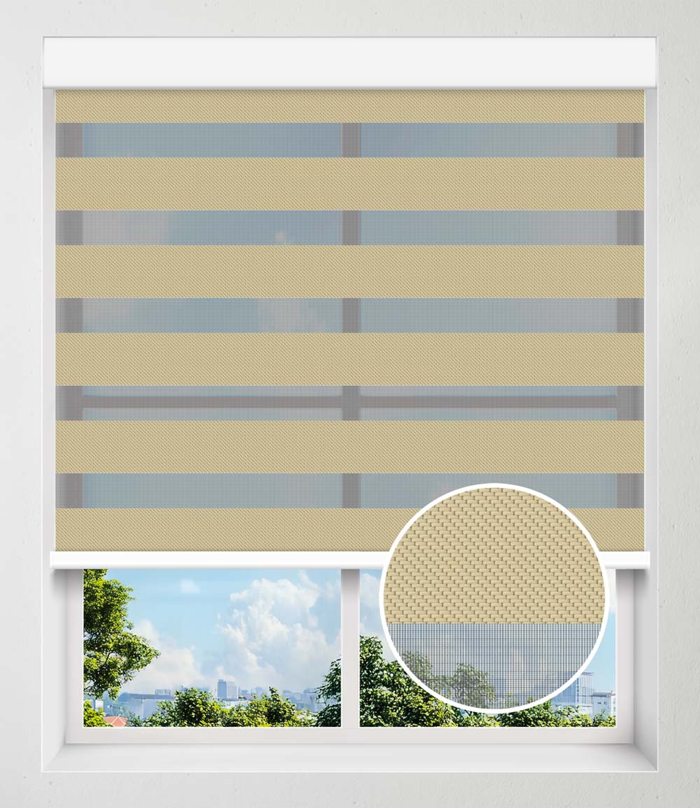 LUMEN BLACK SHEER DARKENING - SAND