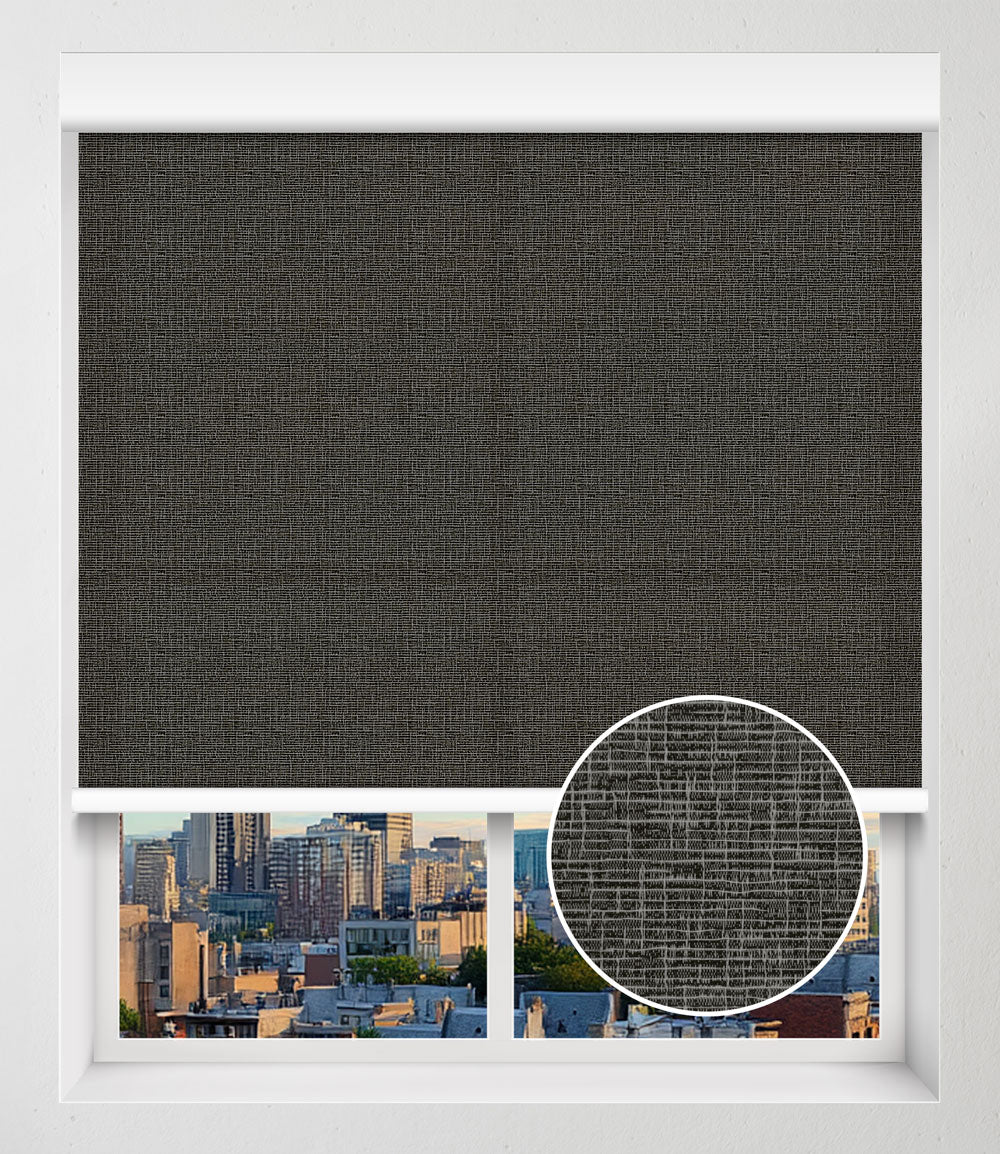 ALBA NO-DRILL - HEATHERED BLACK