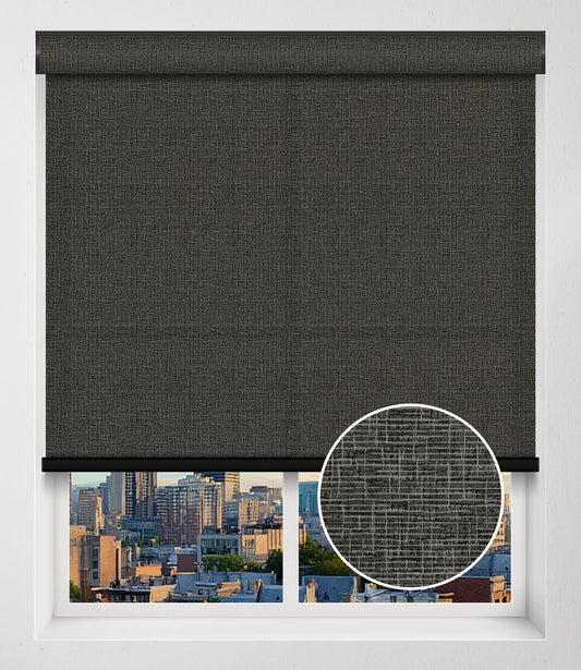 ALBA - HEATHERED BLACK