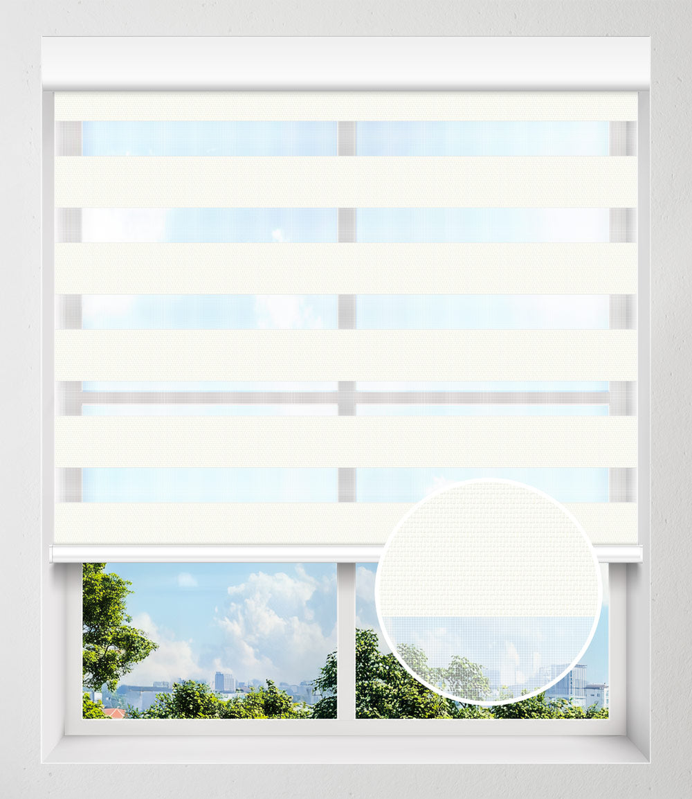 SOMA WIDE SHEER NO-DRILL - OFF-WHITE