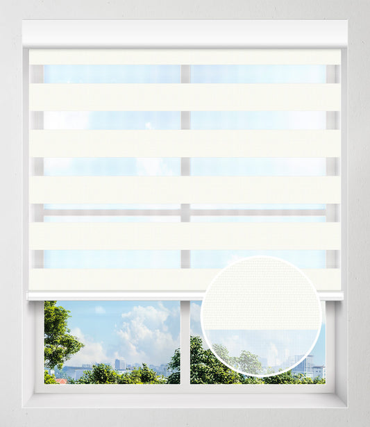 SOMA WIDE SHEER NO-DRILL - OFF-WHITE