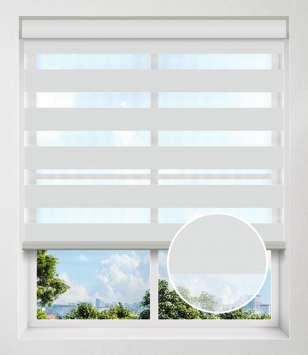 SOMA WIDE SHEER - LIGHT GREY