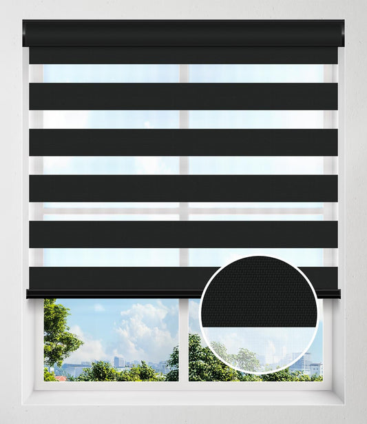 SOMA WIDE SHEER - BLACK