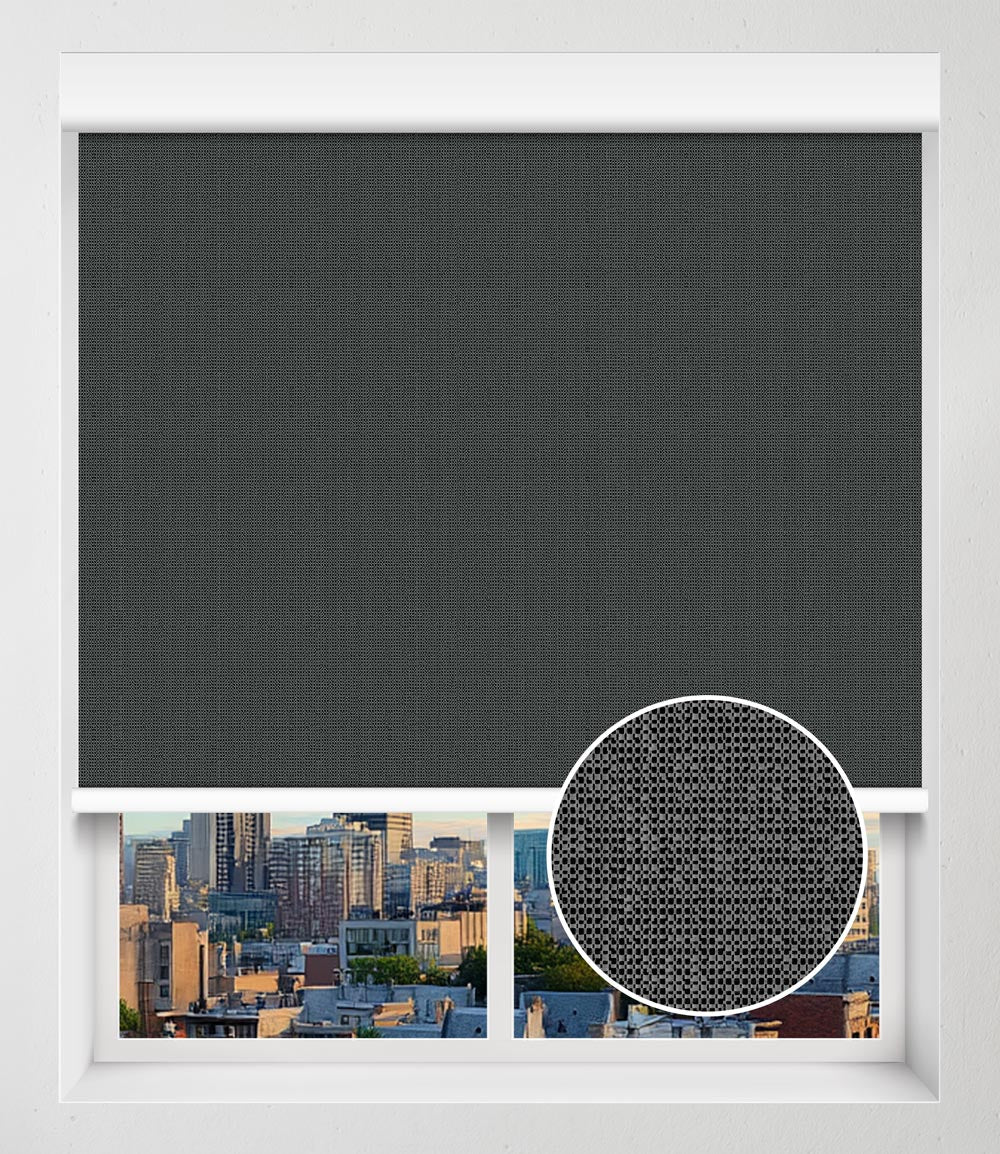 VELLORE BLACKOUT NO-DRILL - CHARCOAL GREY