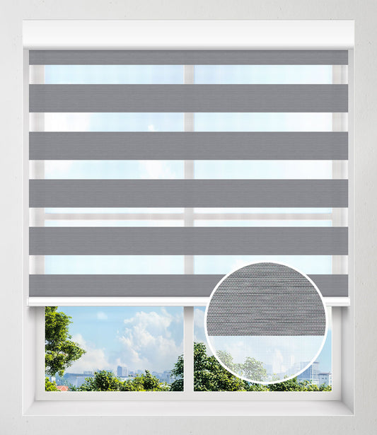 ALTURA WIDE SHEER NO-DRILL - GREY