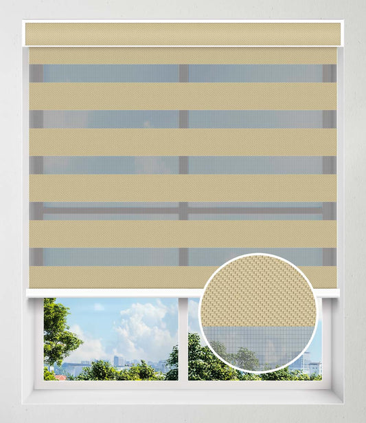 LUMEN BLACK SHEER DARKENING - SAND