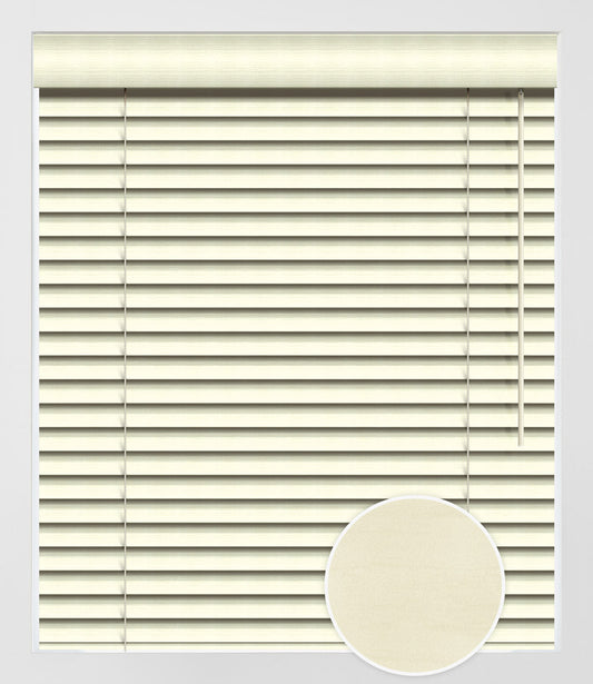 FAUX WOOD NATURA 2'' - IVORY