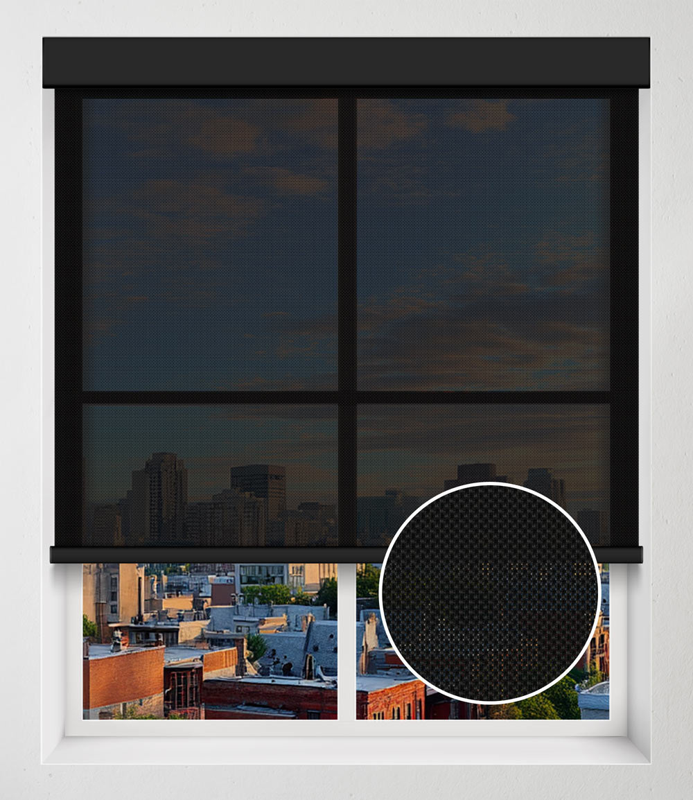SOLAR SCREEN 5% - EBONY