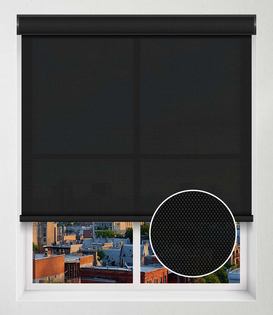 SOLAR SCREEN 1% - EBONY