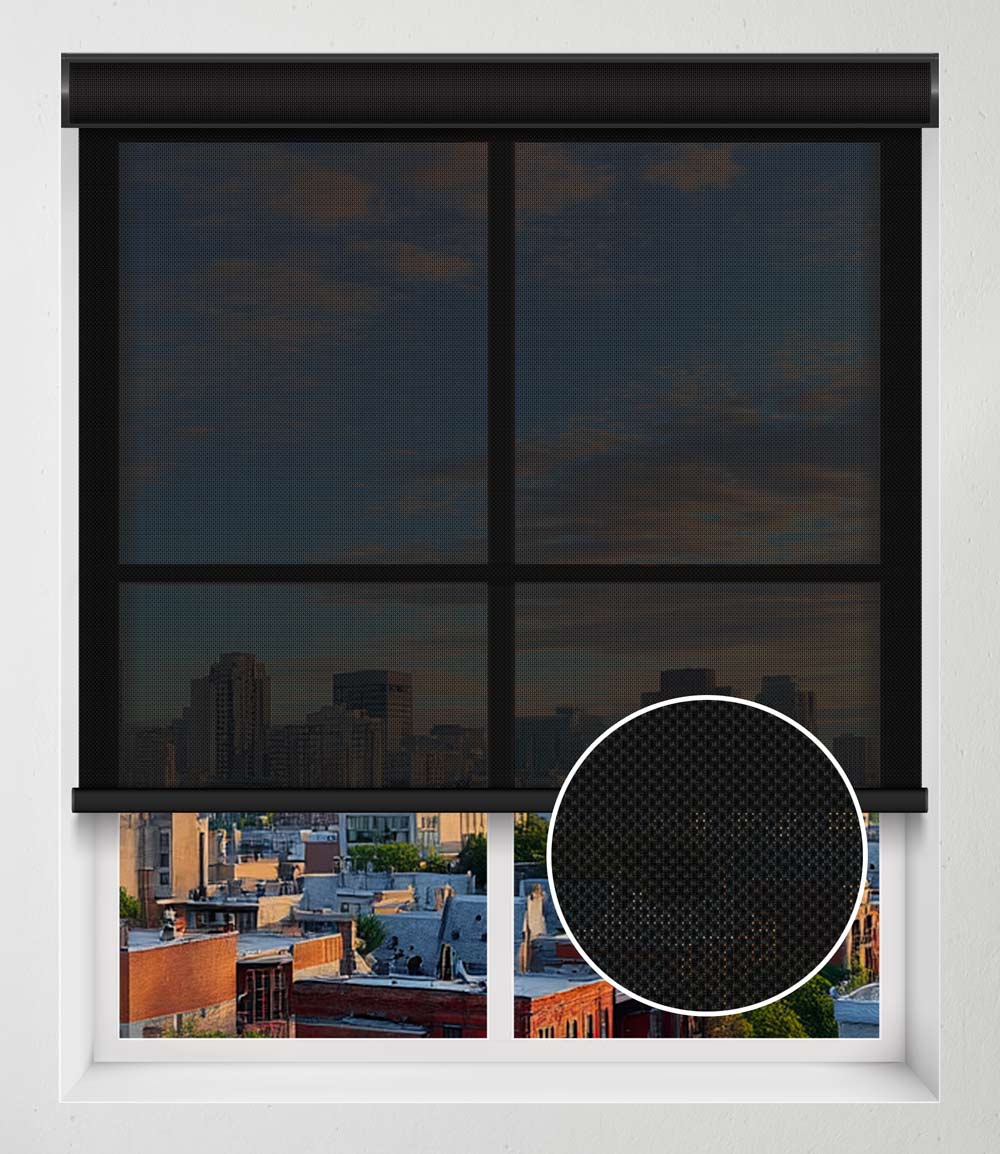 SOLAR SCREEN 5% - EBONY