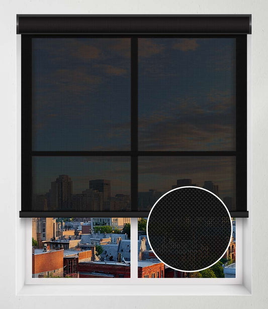 SOLAR SCREEN 5% - EBONY