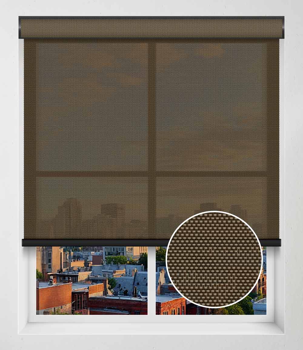 SOLAR SCREEN 6% - BROWN