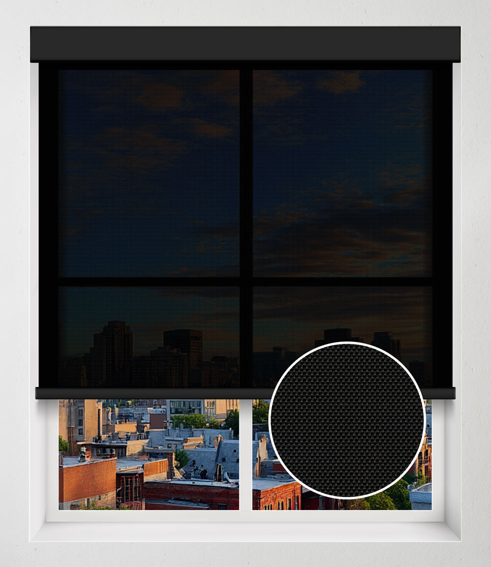 SOLAR SCREEN 3% - EBONY