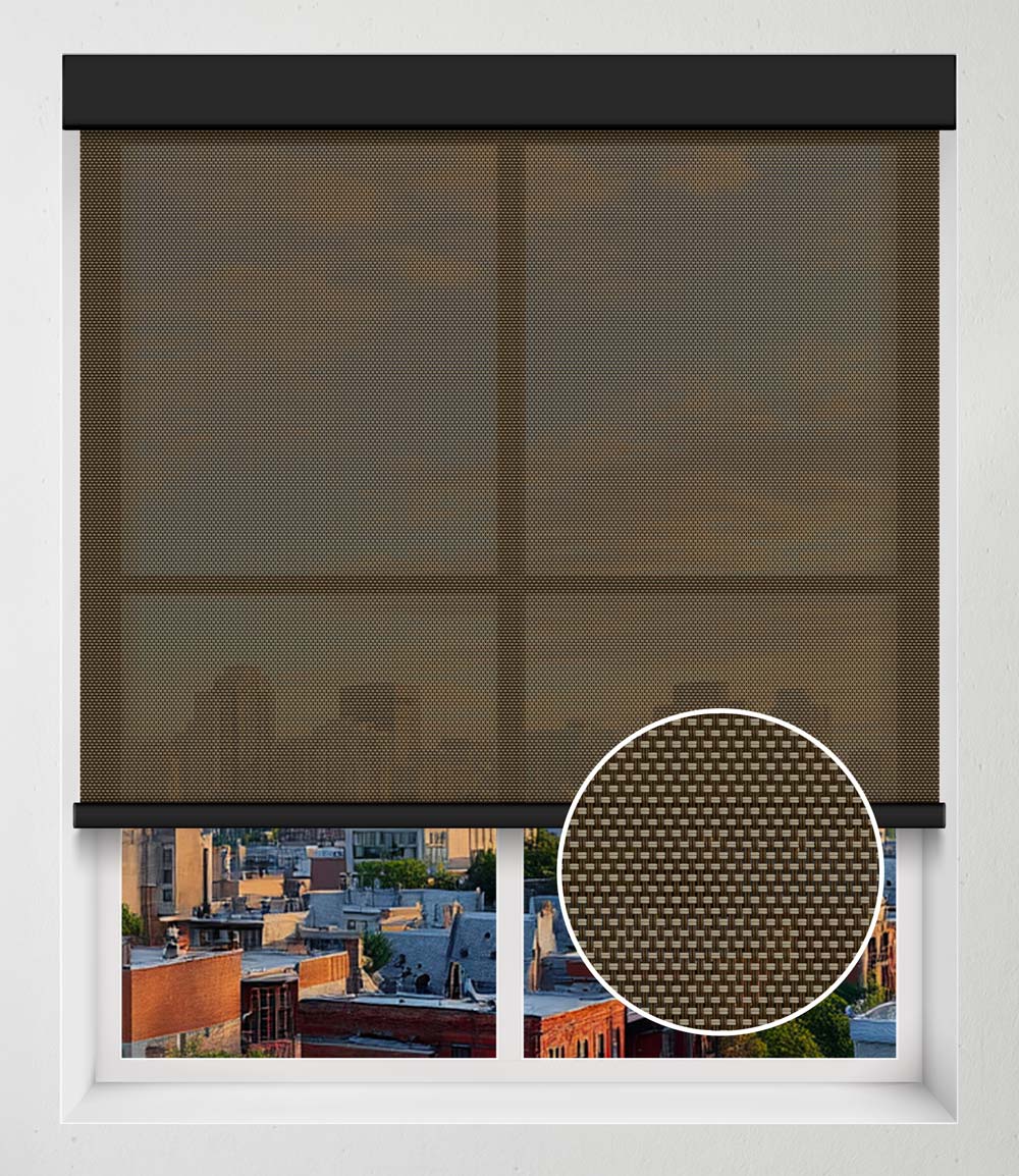 SOLAR SCREEN 6% - BROWN