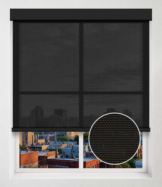 SOLAR SCREEN 6% - BLACK
