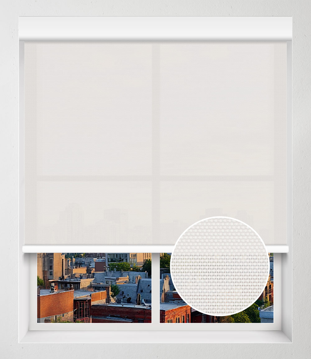 SOLAR SCREEN 1% NO-DRILL - IVORY