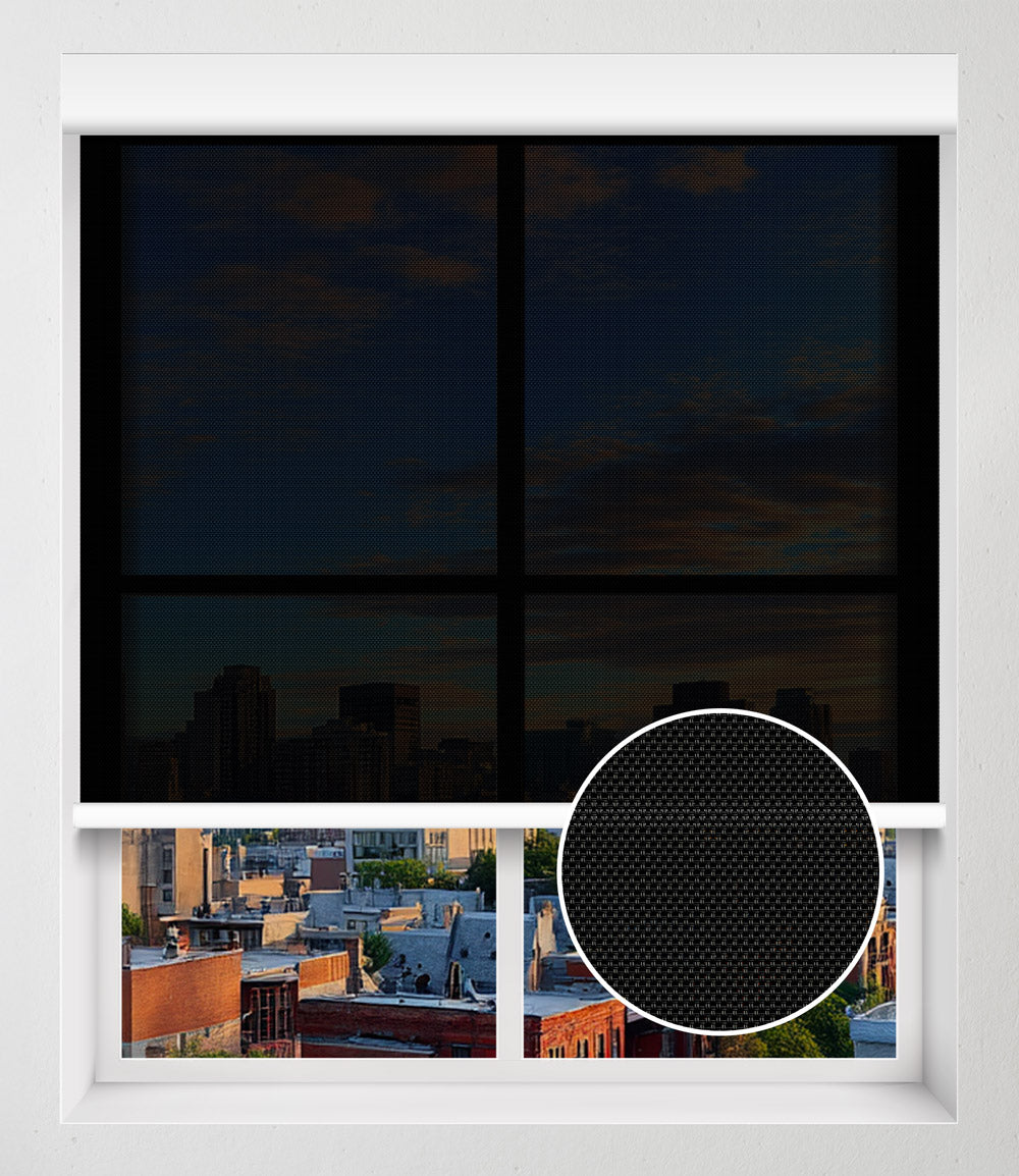SOLAR SCREEN 3% NO-DRILL - EBONY
