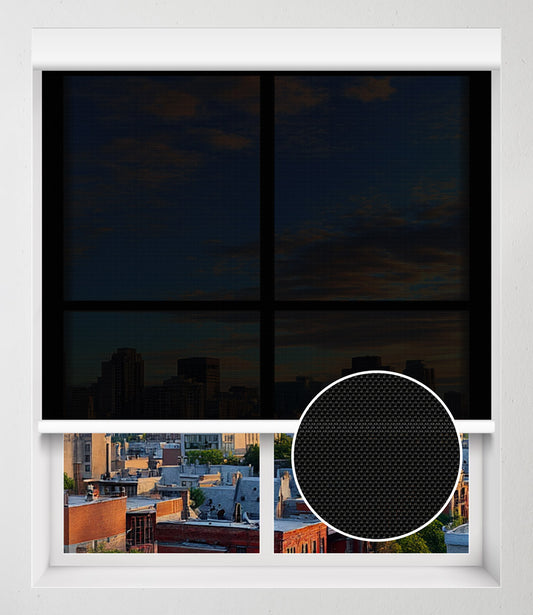 SOLAR SCREEN 3% NO-DRILL - EBONY