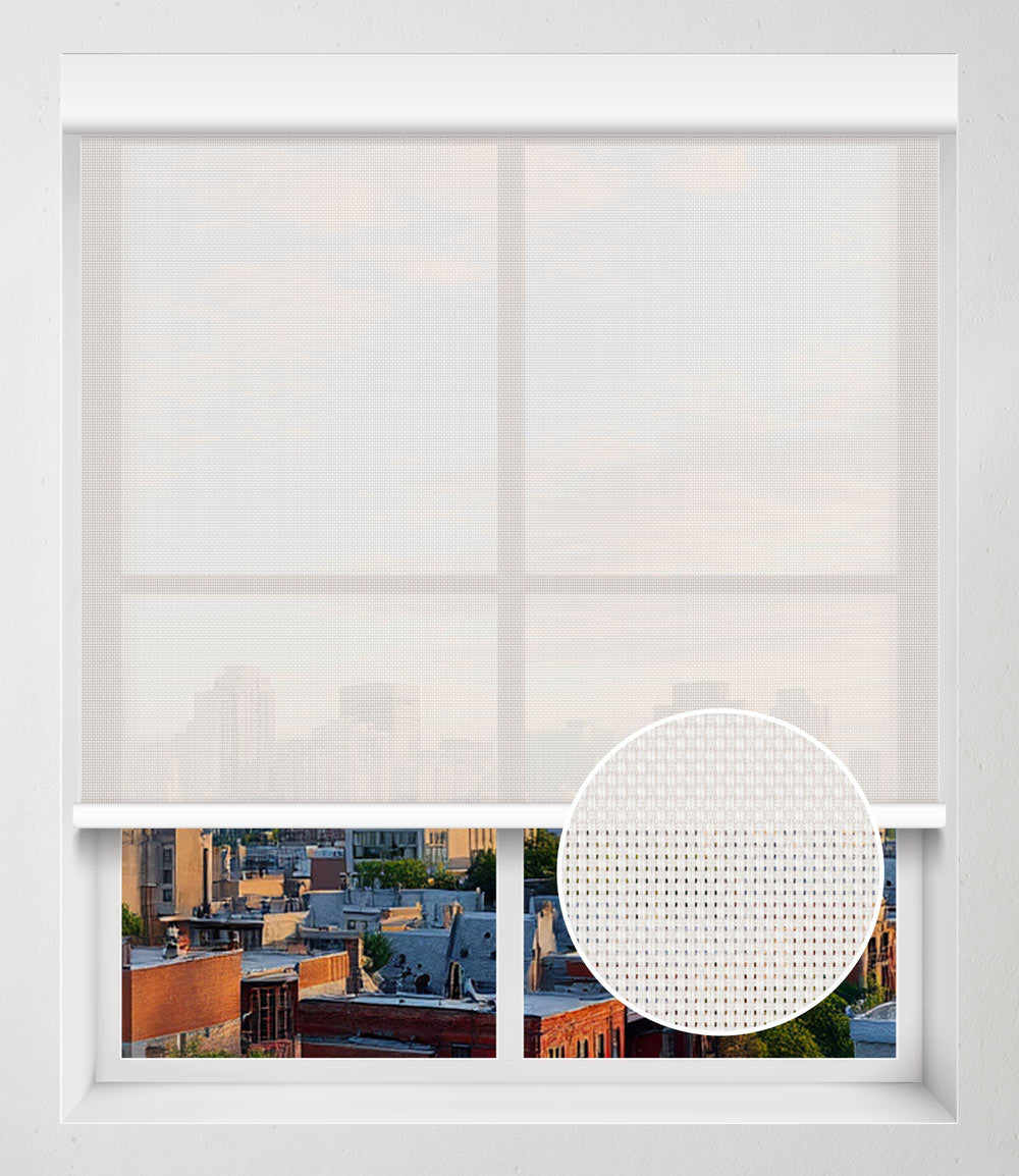 SOLAR SCREEN 3% NO-DRILL - IVORY