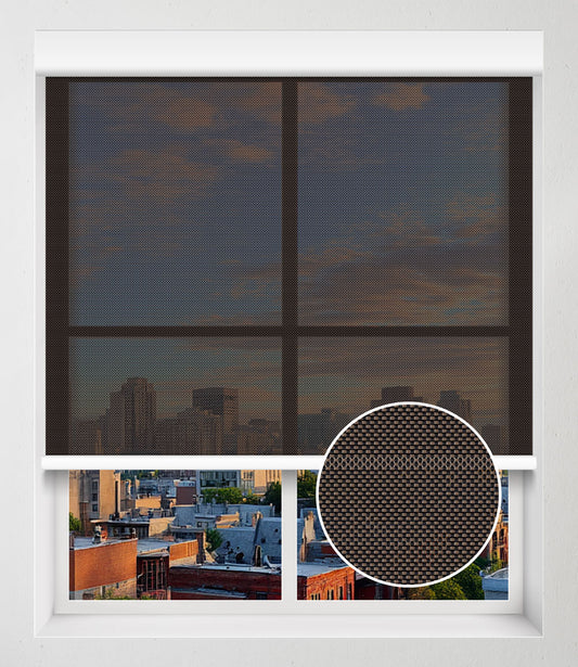 SOLAR SCREEN 5% NO-DRILL - TOBACCO