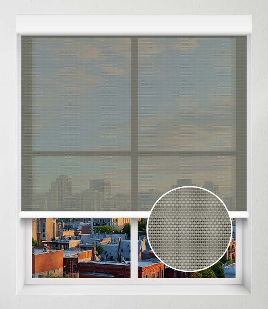 SOLAR SCREEN 6% NO-DRILL - GREY