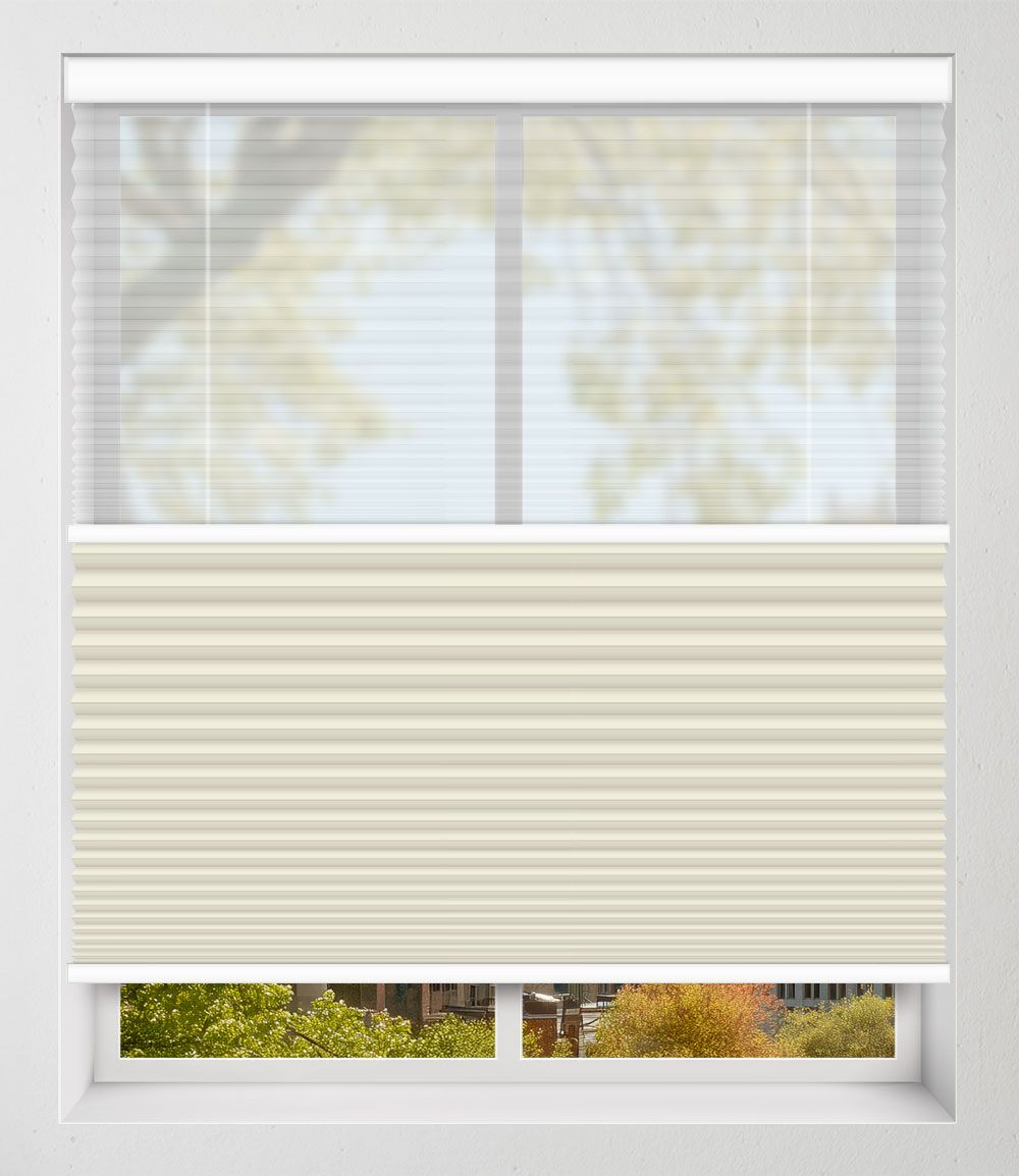 DAY & NIGHT - CELLULAR BLINDS BLACKOUT - POWDER BEIGE