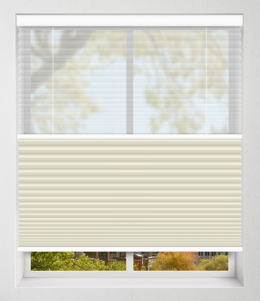 DAY & NIGHT - CELLULAR BLINDS BLACKOUT - POWDER BEIGE